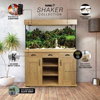 fluval shaker 252l aquarium & cabinet - hampshire oak