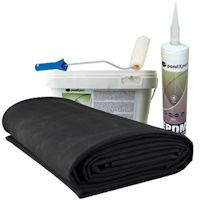 shed rubber roofing kit (10ft x 6ft)