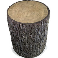pondxpert faux tree stump 